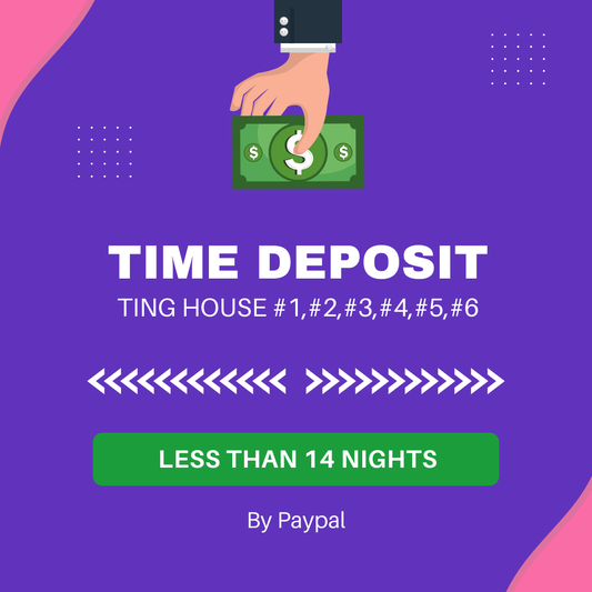 🏠 Deposit – Stay Less Than 14 Nights