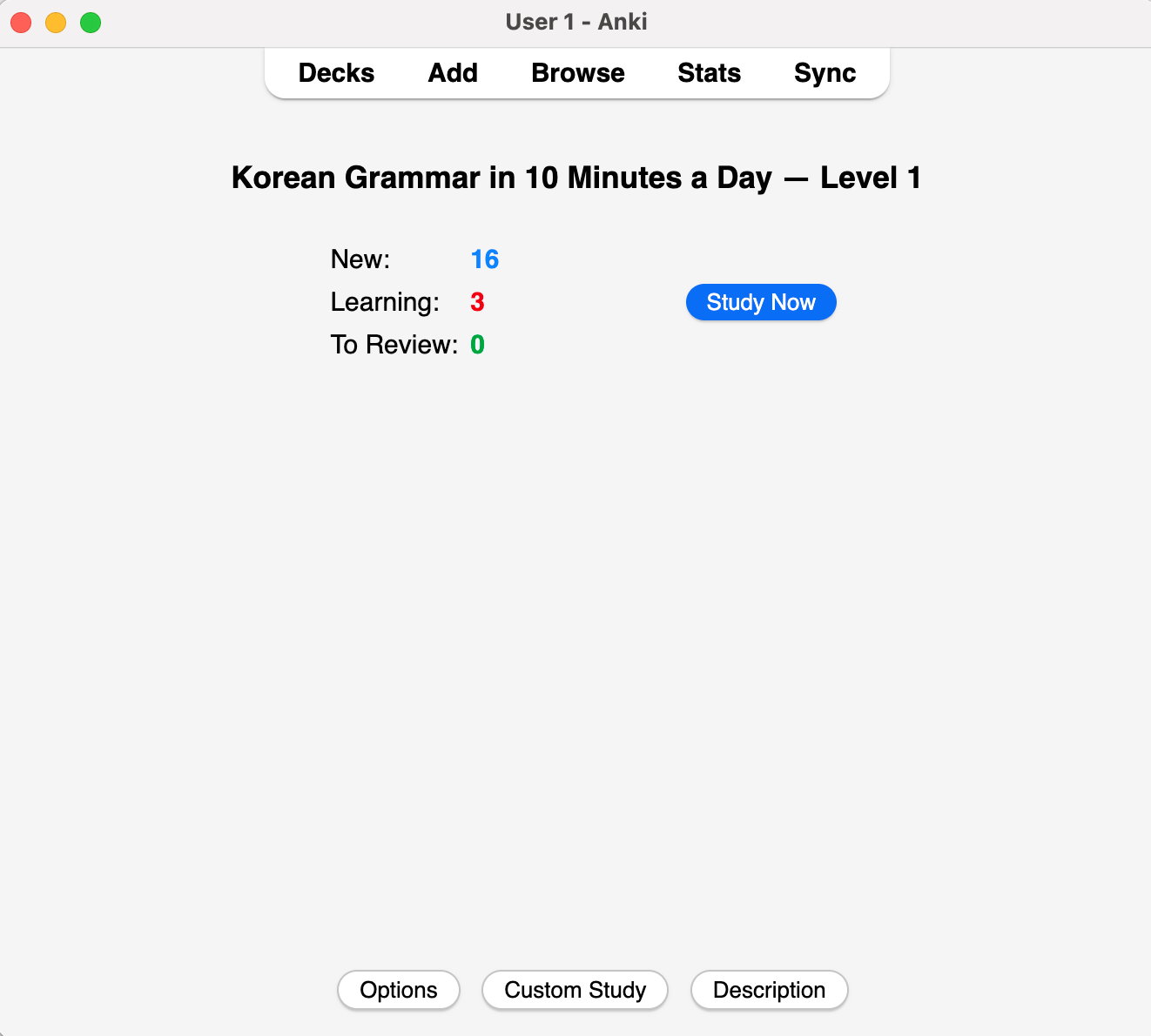 Level 1 Audio Pack — Repeat-After-Me MP3 + Anki Deck (My Voice, 175 Sentences)